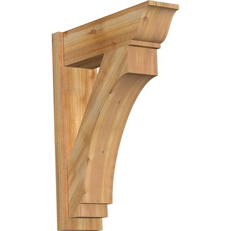 Ekena Millwork Imperial Rough Sawn Traditional Outlooker, Western Red Cedar, 8"W x 26"D x 34"H OUT08X26X34IMP01RWR